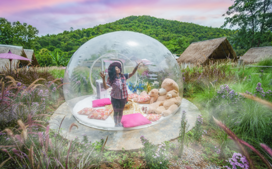 Bubble tents